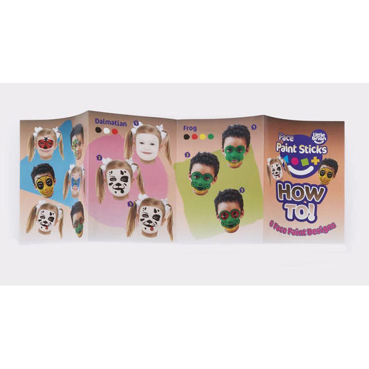 Little Brian -  Face Paint Sticks Classic 6 Pack