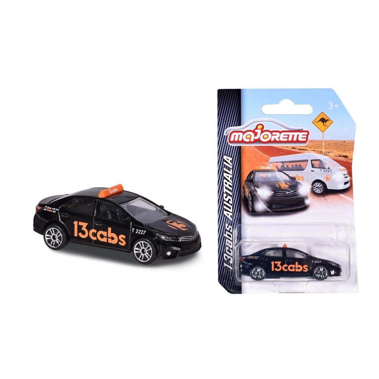 Majorette - Toyota Corolla Altis 13cabs Black H/S