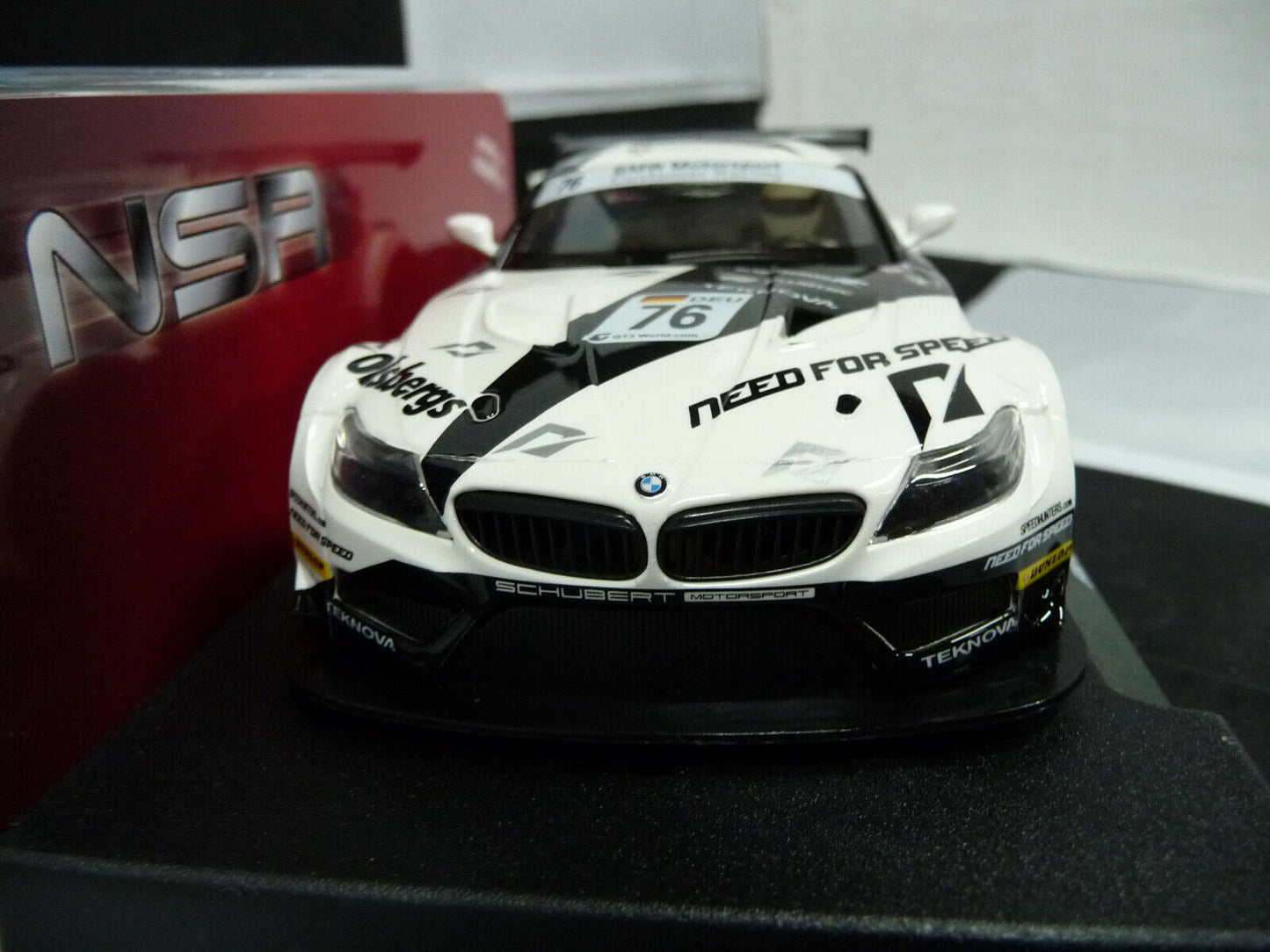 NSR 1:32 0011AW BMW Z4 GT3 E89 FIA GT3 Euro Cup 2010 No.76 scalextric/carrera