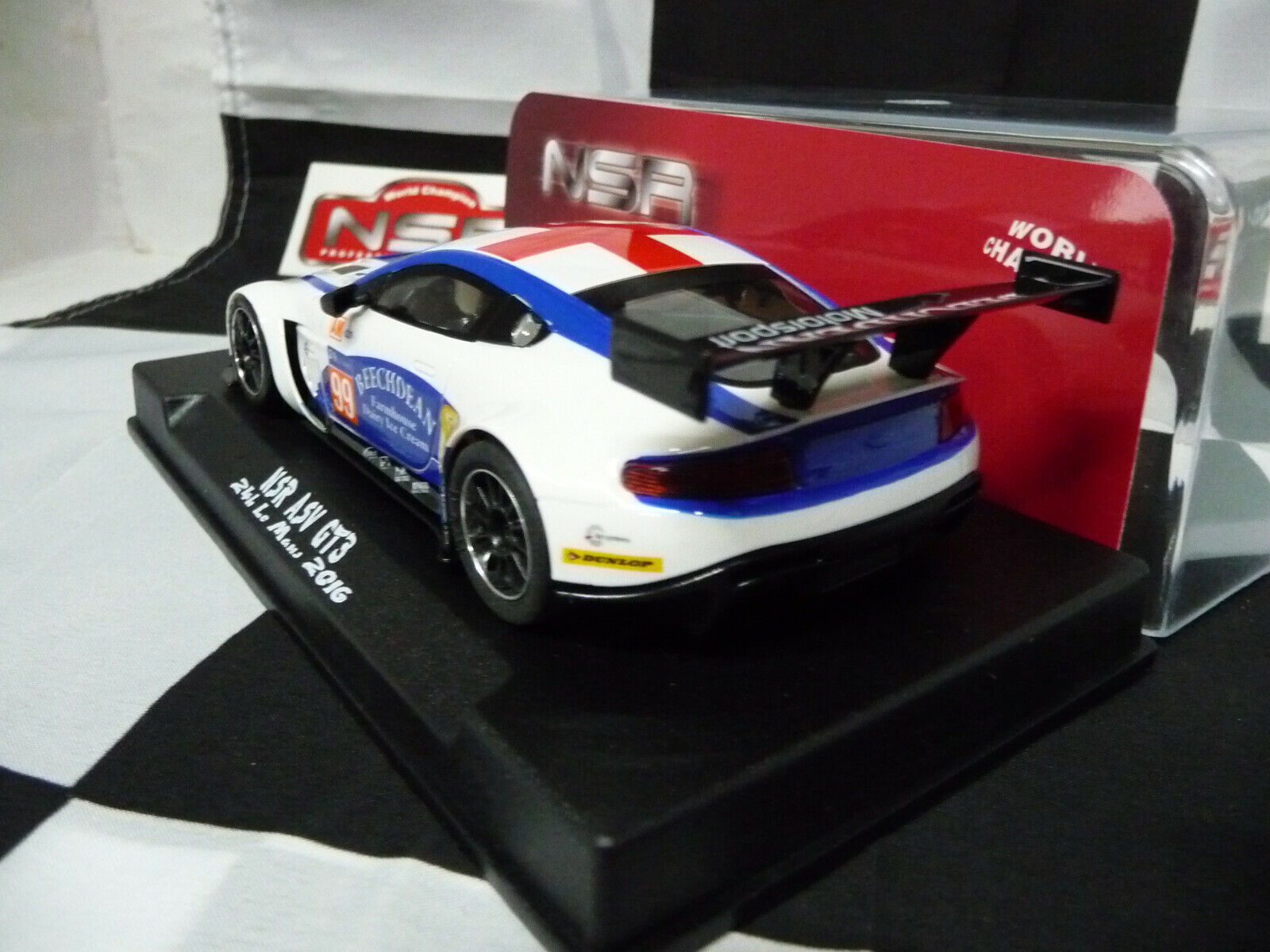 NSR - 1:32 0078AW ASV GT3 Le Mans 24H 2016 No.99 slot car also suits scalextric/carrera