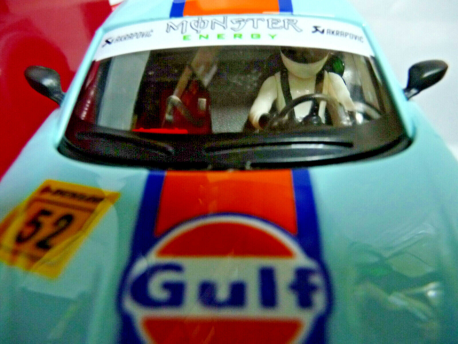 NSR - 1:32 0103AW BMW Z4 GT3 Gulf Edition No.52 slot car also suits scalextric/carrera