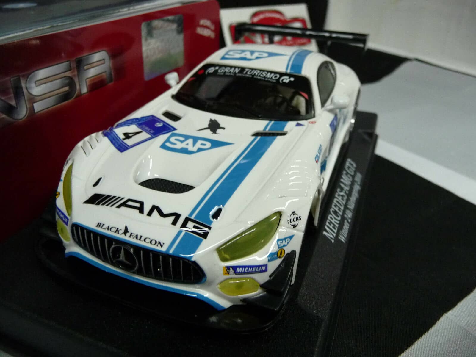 NSR - 1:32 0122 Mercedes AMG Winner 24h Nurburgring 2016 No.4 scalextr/carrera