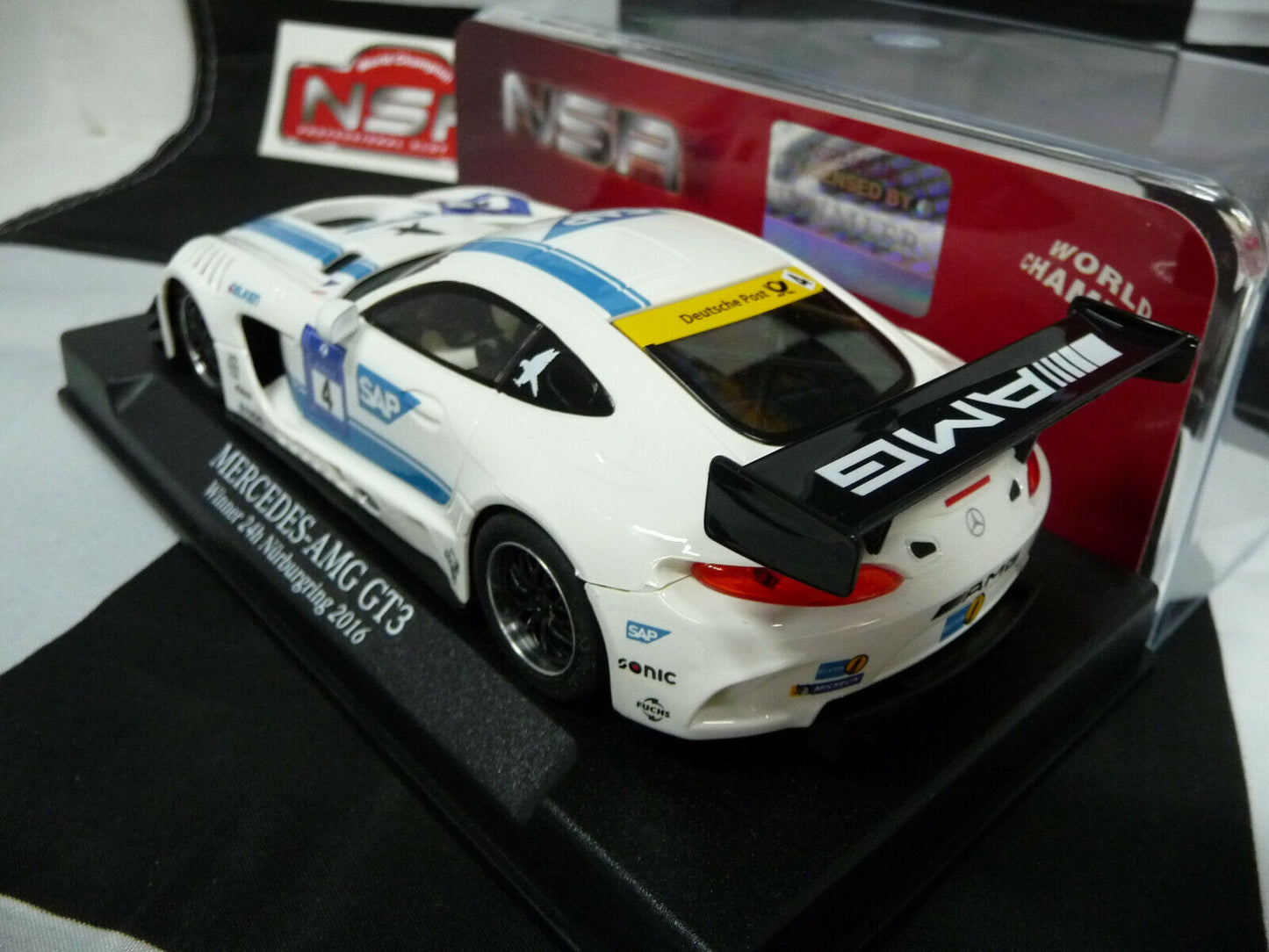 NSR 1:32 0122 Mercedes AMG Winner 24h Nurburgring 2016 No.4 scalextr/carrera