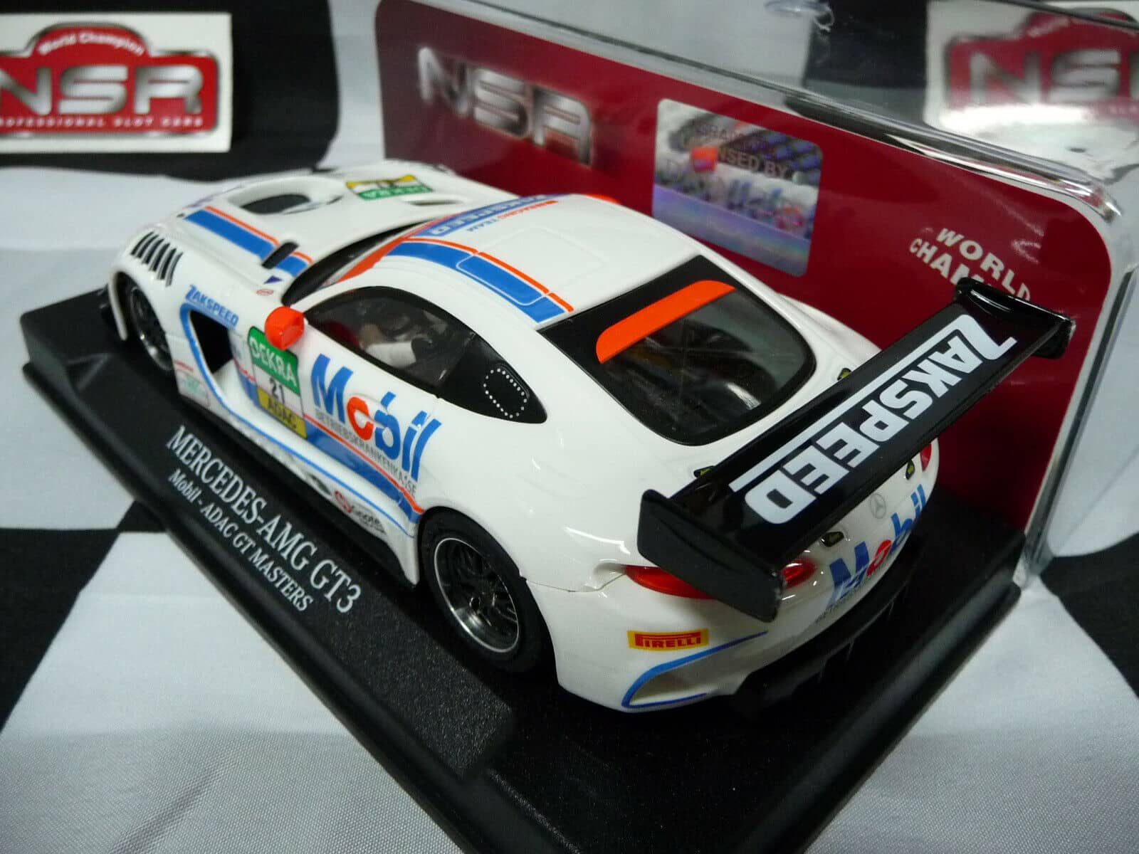 NSR - 1:32 0190AW Mercedes-AMG GT3 Mobil ADAC GT MASTERS No21 slot car also suits scalex/carrera