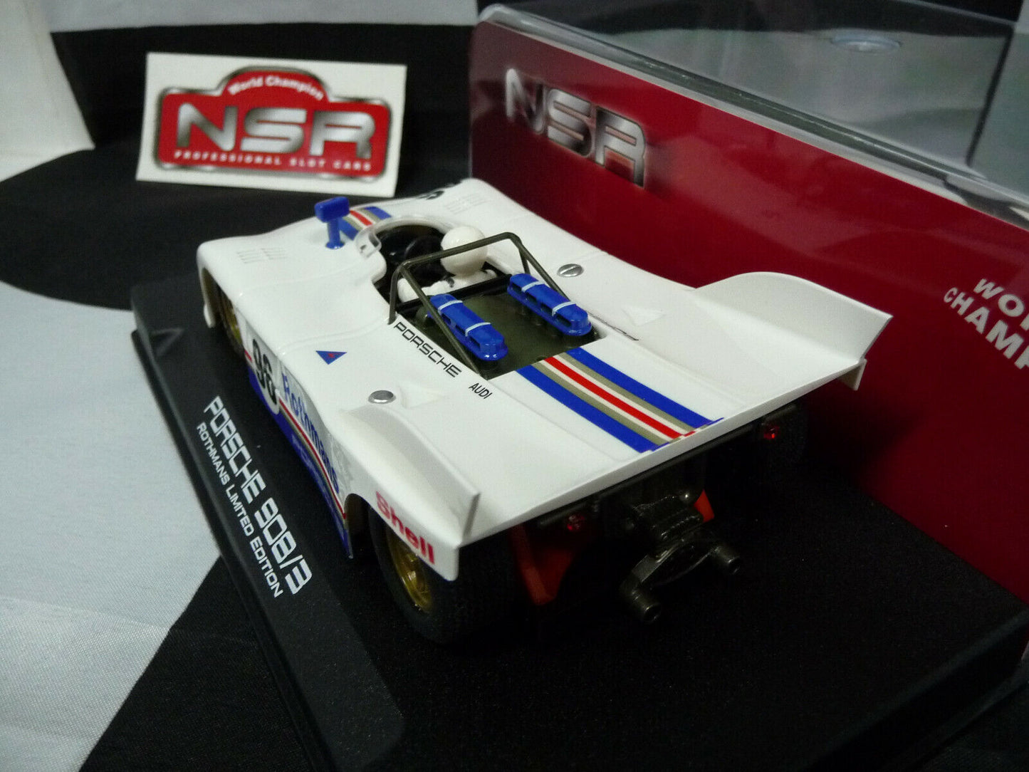NSR 1:32 0196SW Porsche 908/3 Rothmans Limited Ed No.96 slot car also suits  scalextric/carrera