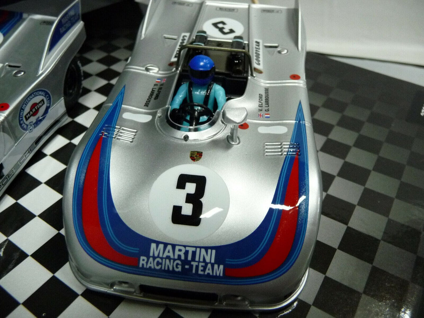 NSR 1:32 SET10 Porsche 908/3 1000km Nurburgring 71 Martini slot car also suits  Scalex/Carrera