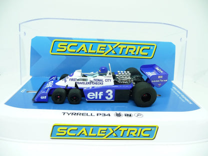 Scalextric -  C4245 Tyrrell P34 1977 Belgian Grand Prix slot car also suits Carrera