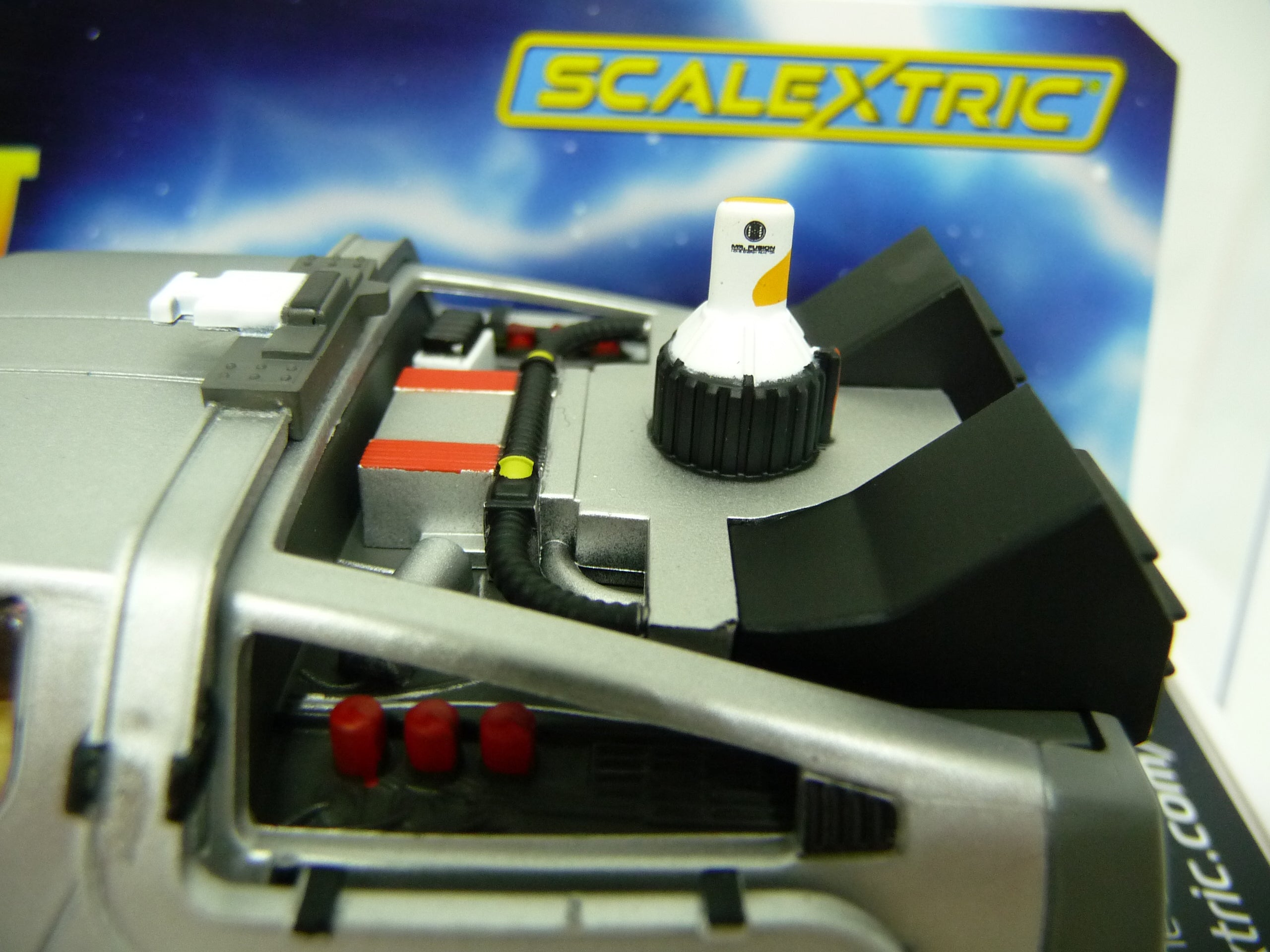 Scalextric - C4307 DeLorean Back to the Future 3 slot car also suits Carrera