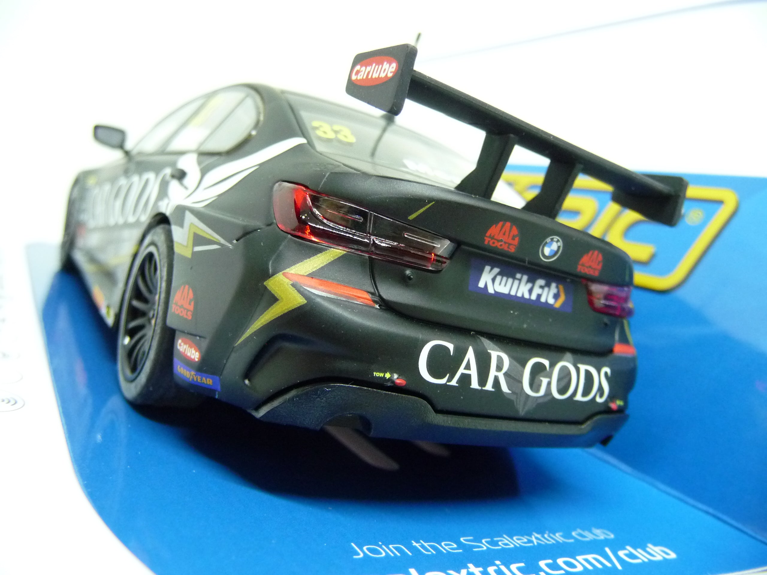 Scalextric - C4306 BMW 330i NGTC BTCC Ciceley Motorsport #33 slot car also suits Carrera