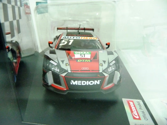 Carrera -  Evolution 1:32 - Audi R8 Lms Gt3 Team Rosberg No.51 DTM 2021 - Slot Car Also Suits Scalextric