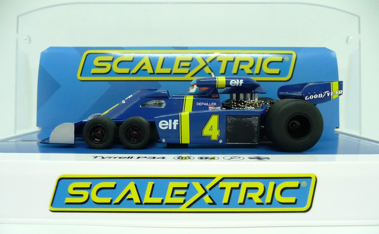 Scalextric C4328 Tyrrell P34 - 1976 Spanish Gp