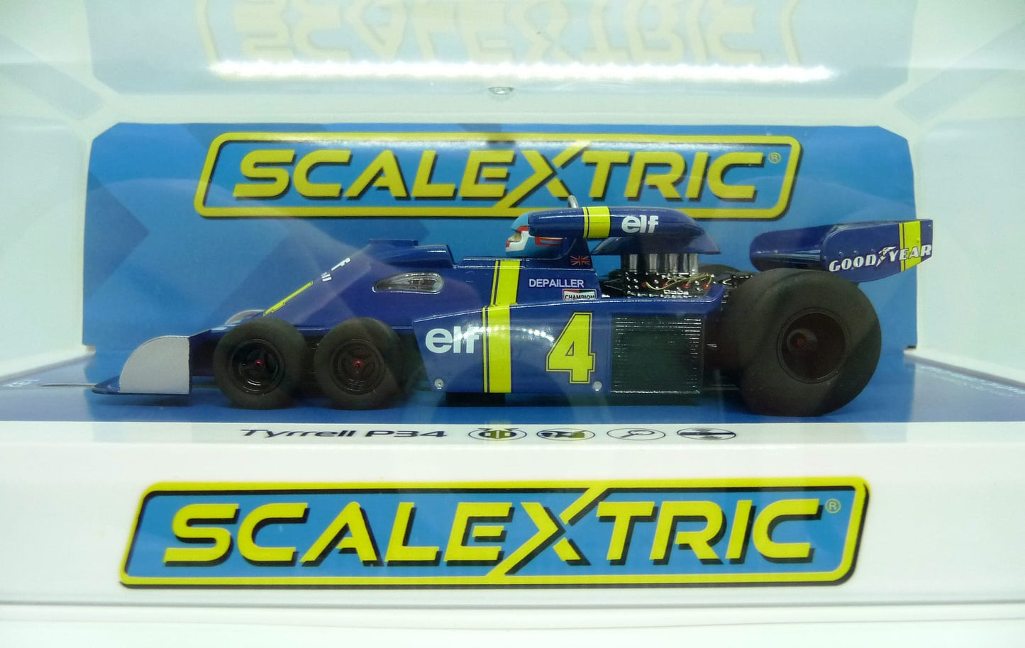 Scalextric C4328 Tyrrell P34 - 1976 Spanish Gp