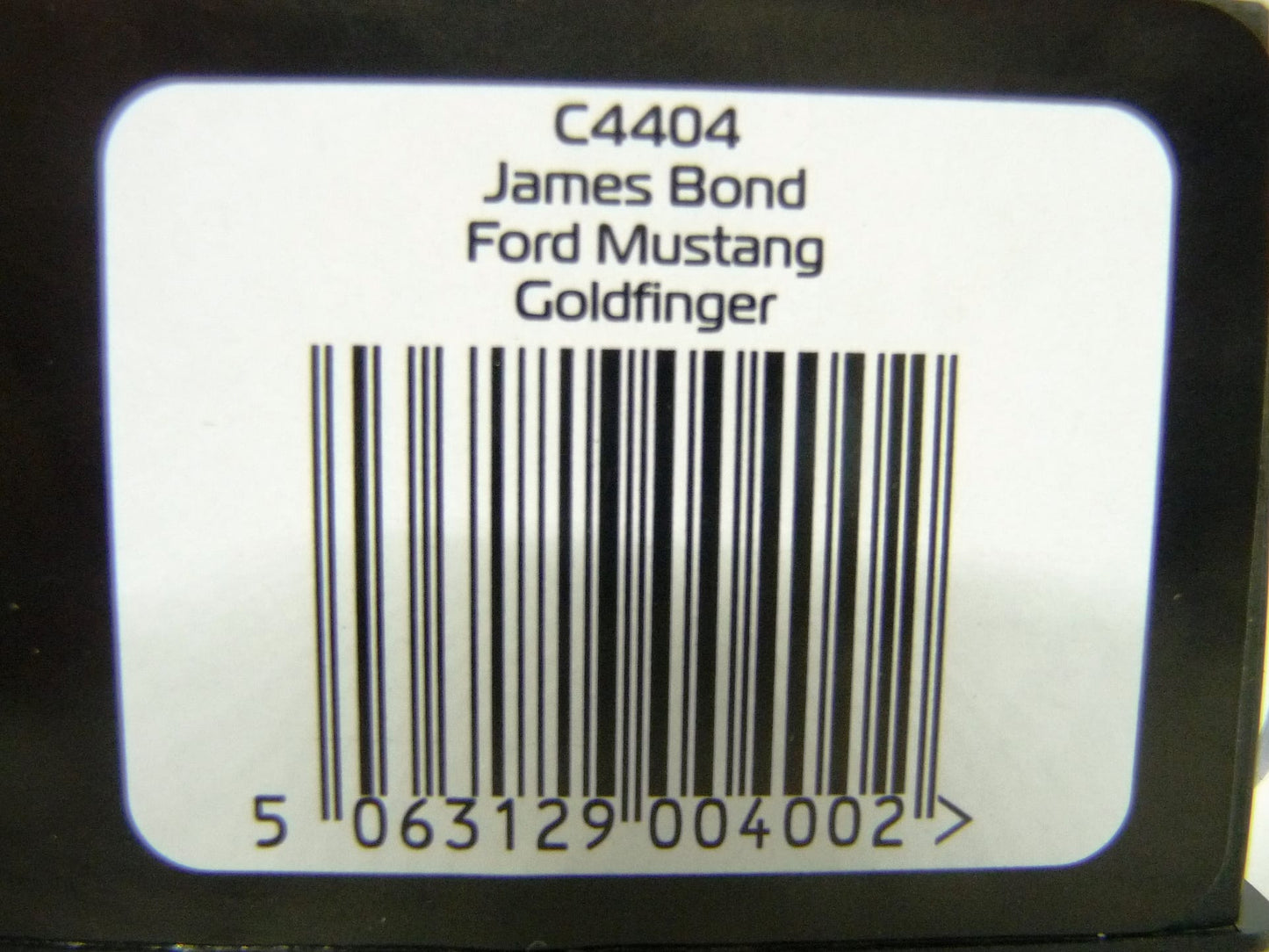 Scalextric C4404 James Bond Ford Mustang – Goldfinger