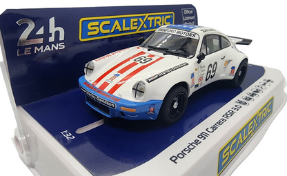 Scalextric -  C4351 Porsche 911 Carrera RSR 3 - 6th Lemans 1975