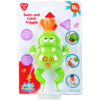 Playgo Toys Ent. Ltd - Swim And Catch Froggie Bath Toy