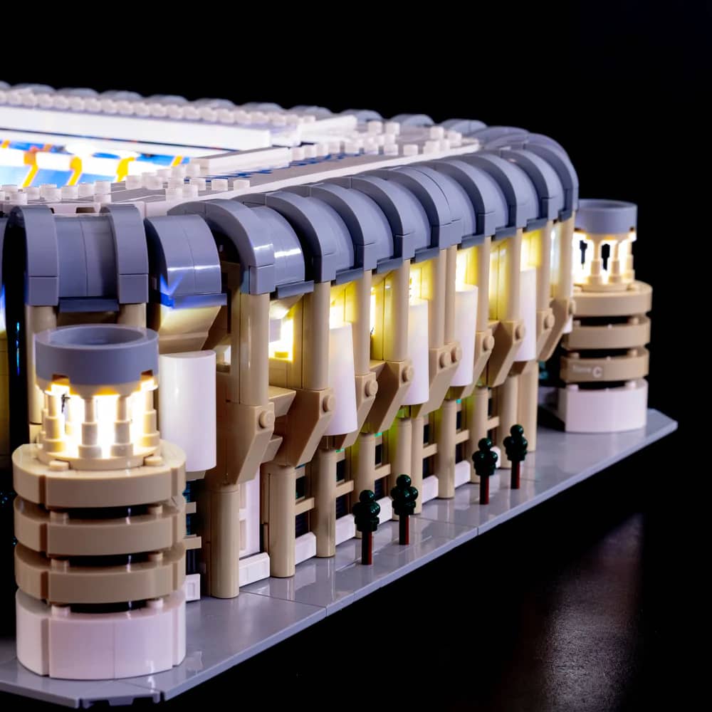 Light My Bricks - LIGHT KIT for LEGO Real Madrid - Santiago Bernabeu Stadium 10299