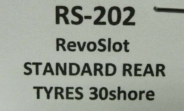 RevoSlot - RS-202 RevoSlot Standard Rear Tyres 30shore