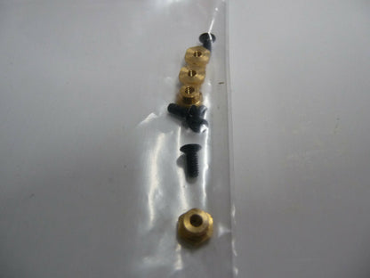 RevoSlot -  RS-208B RevoSlot Brass Nuts H2.0mm + Screws