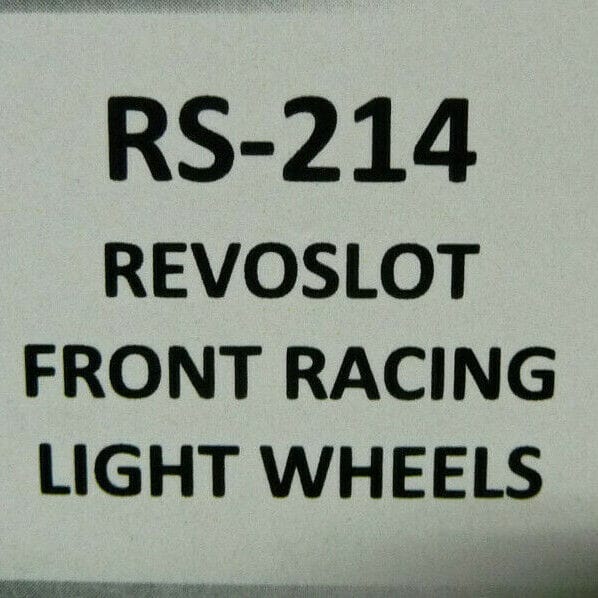 RevoSlot - RS-214 RevoSlot Front Racing Light Wheels