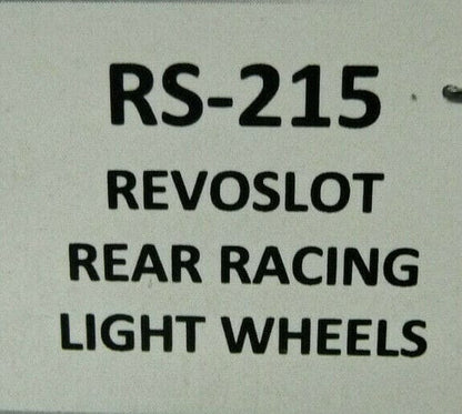 RevoSlot -  RS-215 RevoSlot Rear Racing Light Wheels