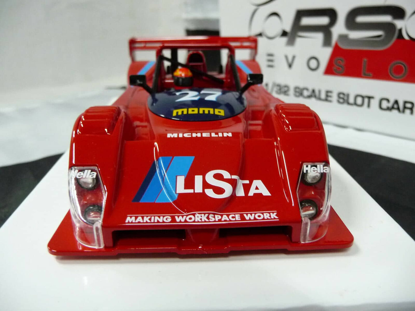Revoslot 1:32 RS0039 Ferrari 333 Lista Racing No27 slot car also suits  Scalextric/Carrera