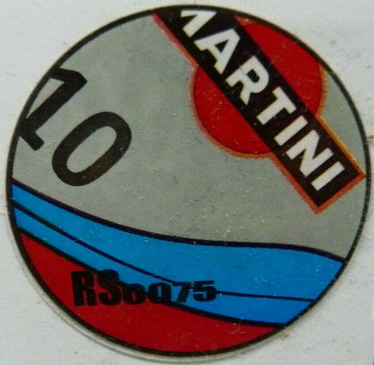 Revoslot -  1:32 RS0075 Marcos Martini Racing Silver No.10 slot car also suits  Scalextric/Carrera
