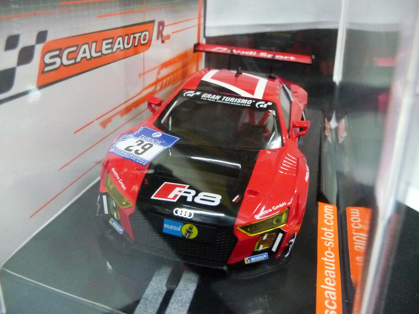 Scaleauto 1:32 SC6172R Audi LMS GT3 No29 slot car also suits  Scalextric/Carrera