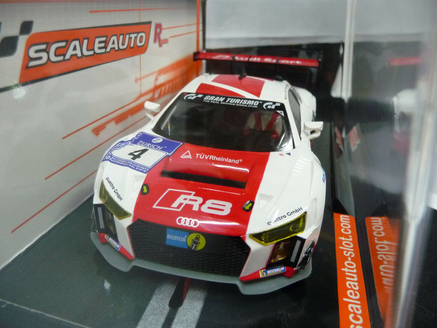 Scaleauto 1:32 SC6174R Audi LMS GT3 N/burg 15 Team Phoenix slot car also suits  Scalex/Carrera