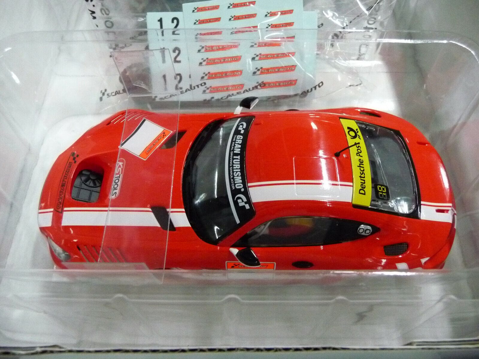 Scaleauto 1:32 SC6218f Mercedes AMG GT3 2018 Cup Edition slot car also suits Scalextric/Carrera