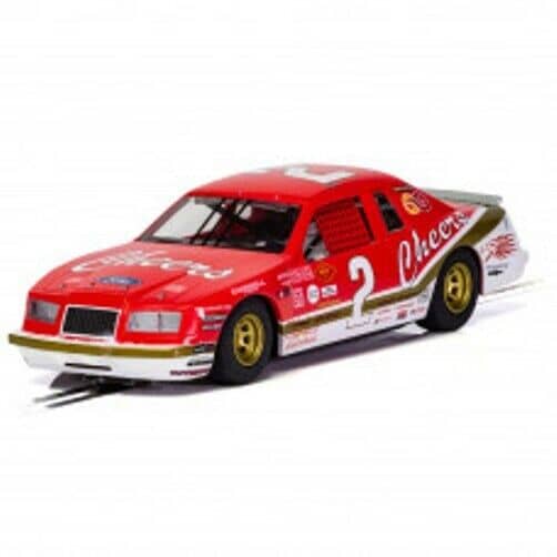 Scalextric C4067 Ford Thunderbird Red/White/Gold Cheers No2 slot car also suits Carrera