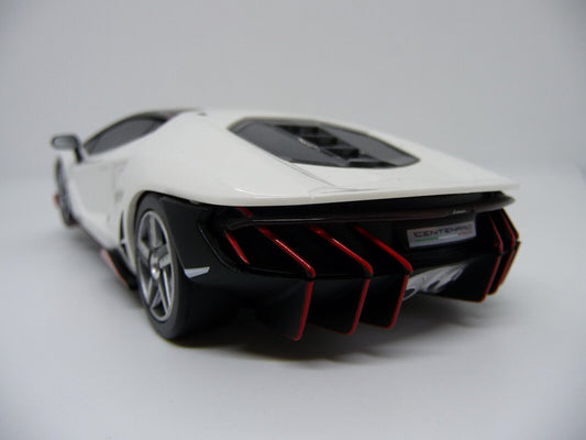 Scalextric -  C4087 1:32 Lamborghini Centenario WHITE Slot Car Suit Carrera