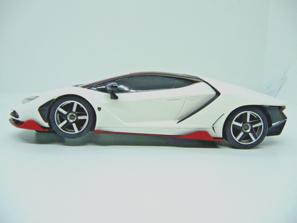 Scalextric -  C4087 1:32 Lamborghini Centenario WHITE Slot Car Suit Carrera