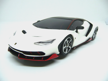 Scalextric -  C4087 1:32 Lamborghini Centenario WHITE Slot Car Suit Carrera