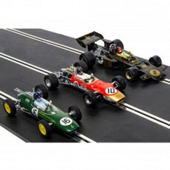 Scalextric C4184A 1:32 The Genius of Colin Chapman Team Lotus Triple Pack