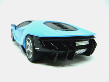 Scalextric -  C4312 1:32 Lamborghini Centenario BLUE Slot Car Suit Carrera