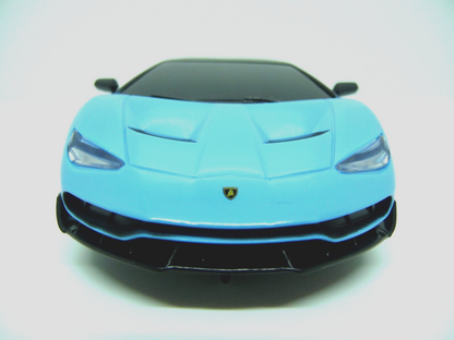 Scalextric -  C4312 1:32 Lamborghini Centenario BLUE Slot Car Suit Carrera