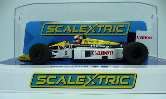 Scalextric -  C4318 Willams FW11 1986 British Grand Prix slot car also suits Carrera