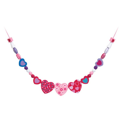 Melissa & Doug - Created By Me! Heart Beads Wooden Bead Kit