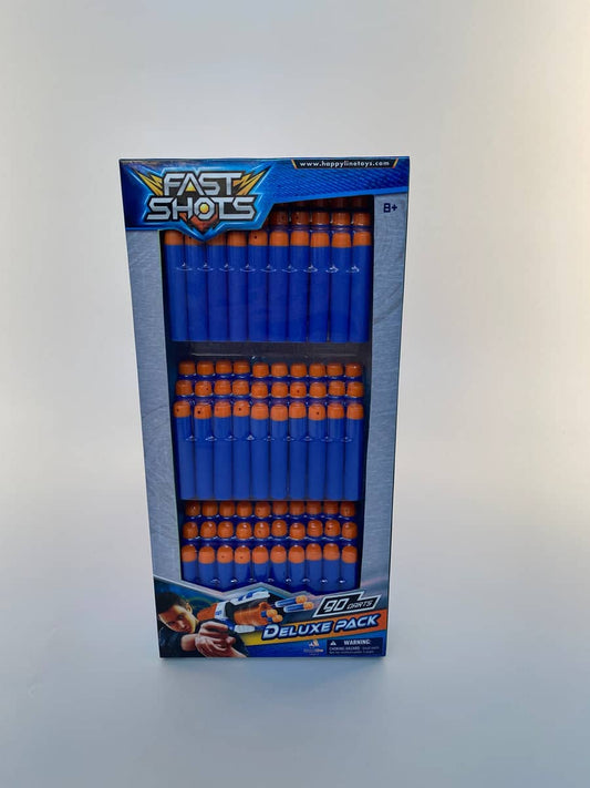 Fast Shots -  90 Foam Darts Deluxe Pack