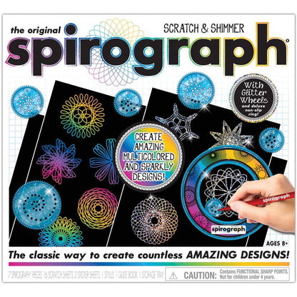 Spirograph -  Scratch & Shimmer