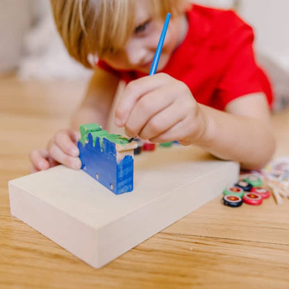 Melissa & Doug - Created By Me! Train Wooden Craft Kit