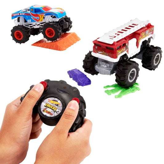 Hot Wheels - ® - Rc Monster Trucks Demolition Doubles Rc 2pk