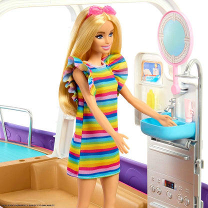 Barbie -  Dream Boat Playset With Pool Slide And 20+ Accessories