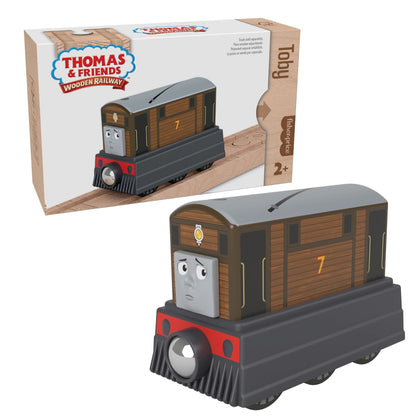 Fisher-Price -  Thomas & Friends Wooden Railway Toby Engine