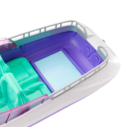 Barbie -  Mermaid Power Dolls & Boat Playset Toy For 3 Year Olds & Up