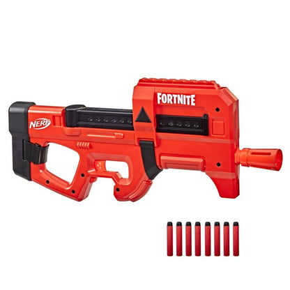 Nerf -  Fortnite Compact Smg Motorized Dart Blaster Ultra Red Wrap 8-dart Internal Clip Includes 8 Nerf Elite Foam Darts Hasbro