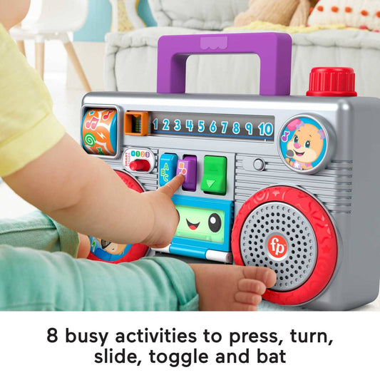 Fisher-Price - Laugh &amp; Learn Busy Boombox