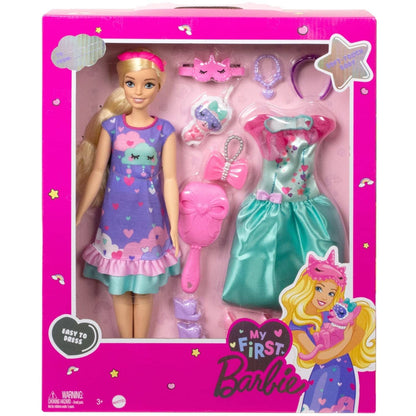 Barbie -  Doll For Preschoolers My First Barbie Deluxe Blonde