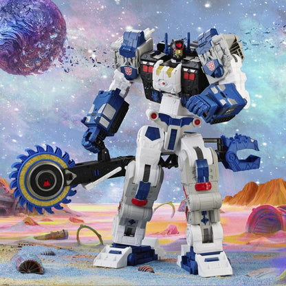 Transformers -  Generations Legacy Series Titan Cybertron Universe Metroplex Action Figure Hasbro