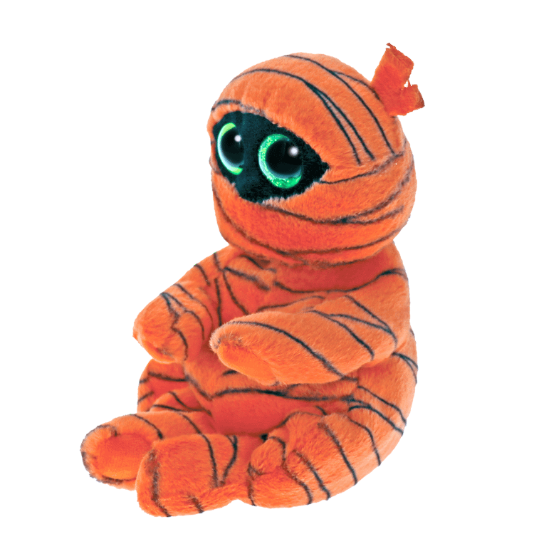 Ty Beanie Bellies - Hocus Pocus - Orange Mummy - Small 20cm